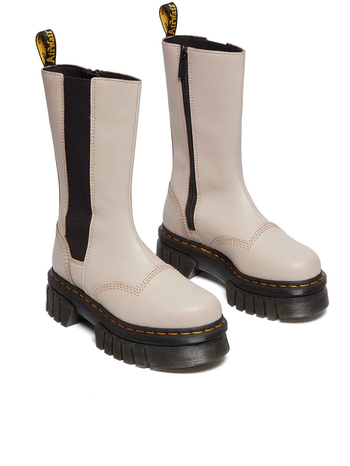 Dr. Martens' Dr. Martens Audrick Chelsea Tall Shoes In Nude