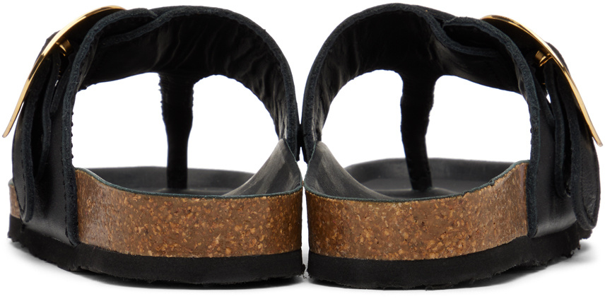 See By Chloé Logo Slippers In Black