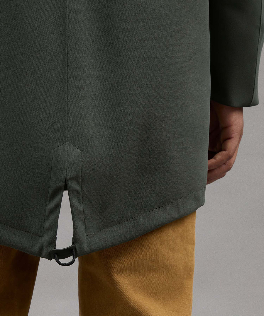 Peuterey Three-layer Sturdy Fabric Parka In Black