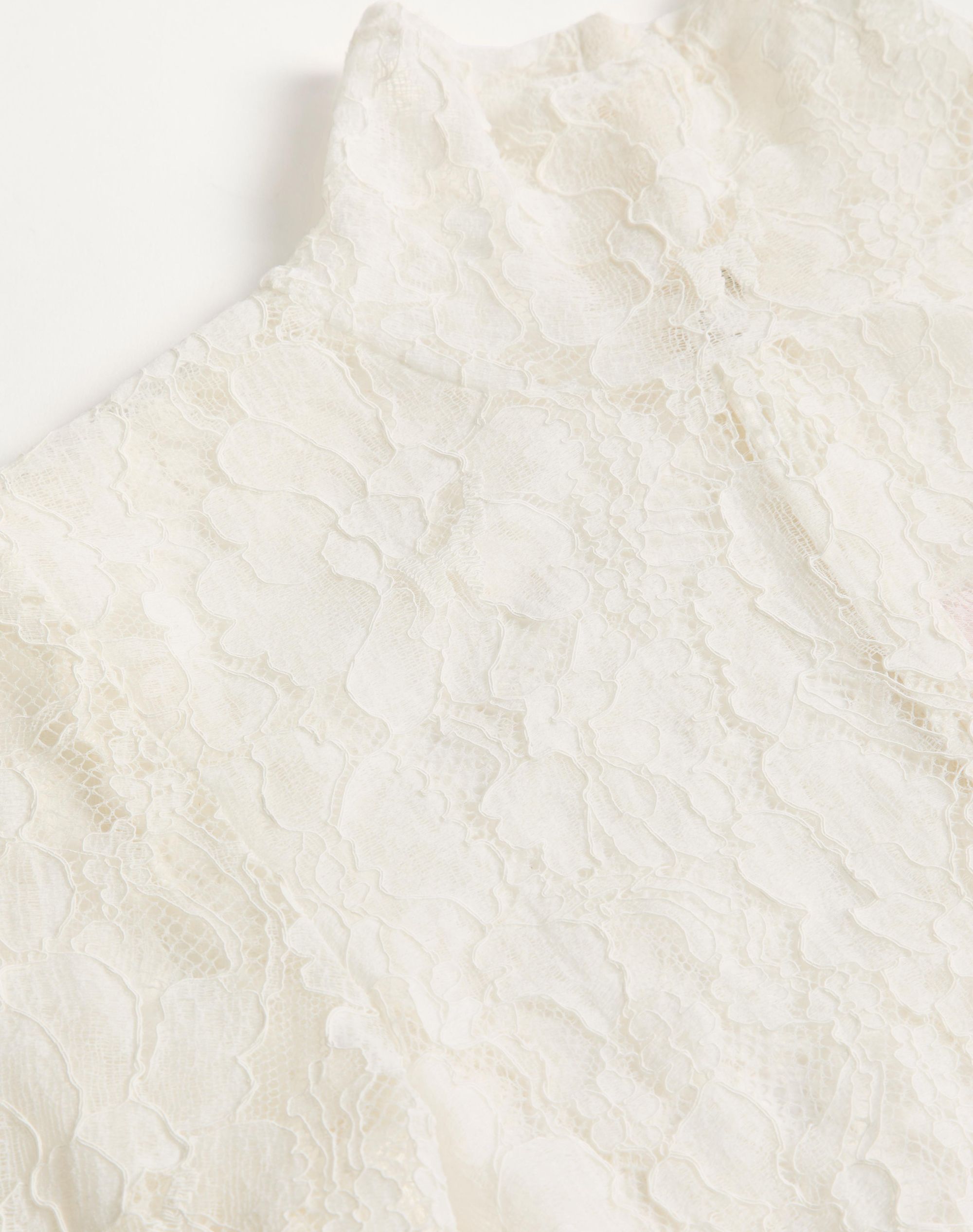Valentino Lace Bodysuit In White