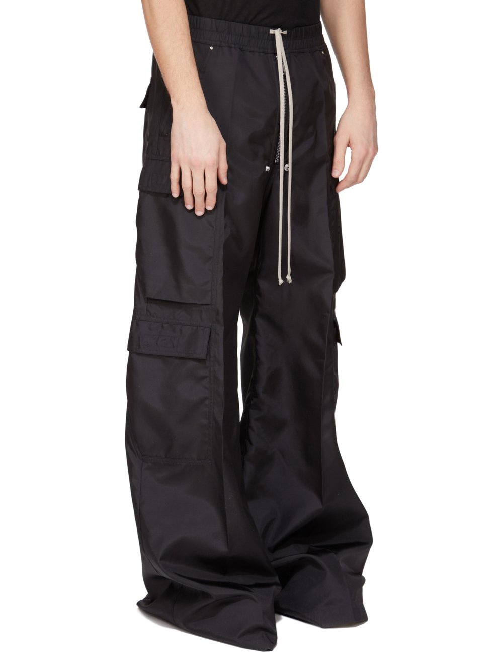Rick Owens Drkshdw Drawstring Casual Pants In Black