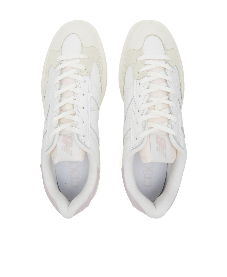 NEW BALANCE CT302 LEATHER LOW-TOP SNEAKERS