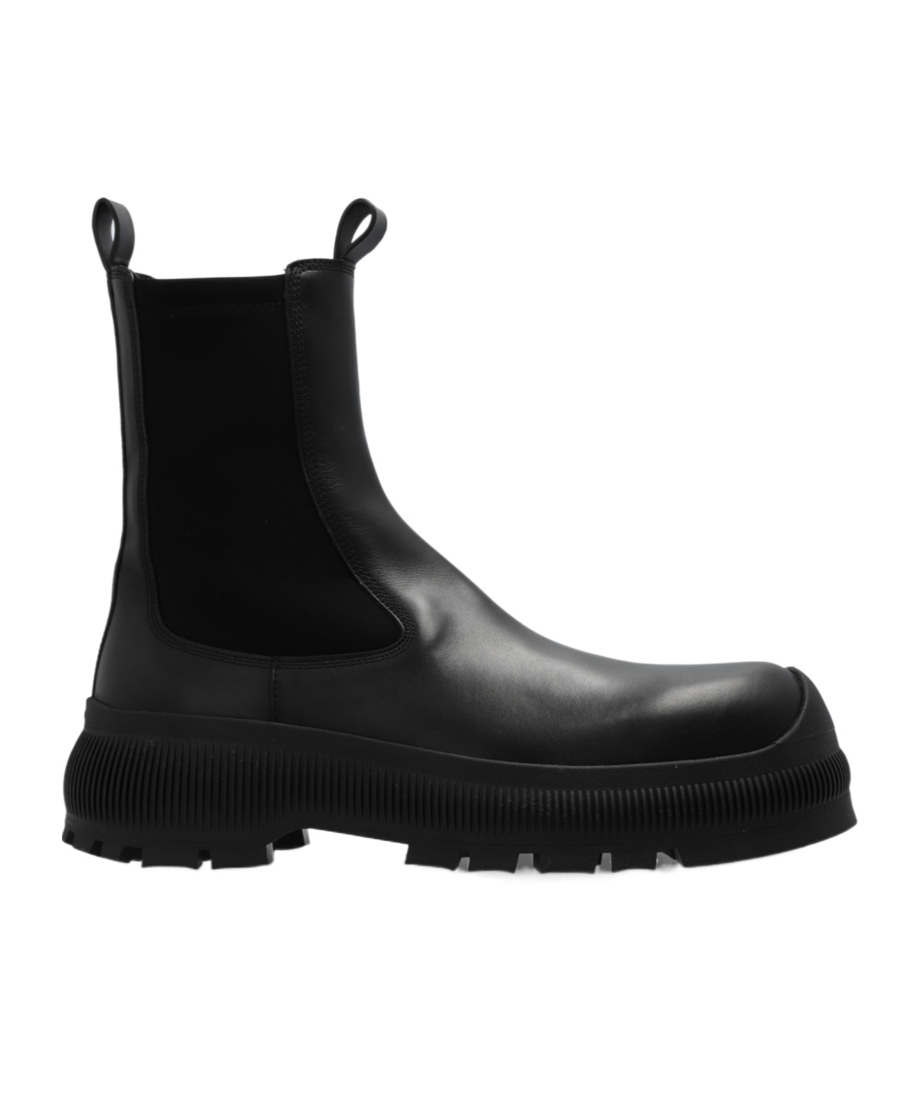 Jil Sander Chelsea Boot In Black