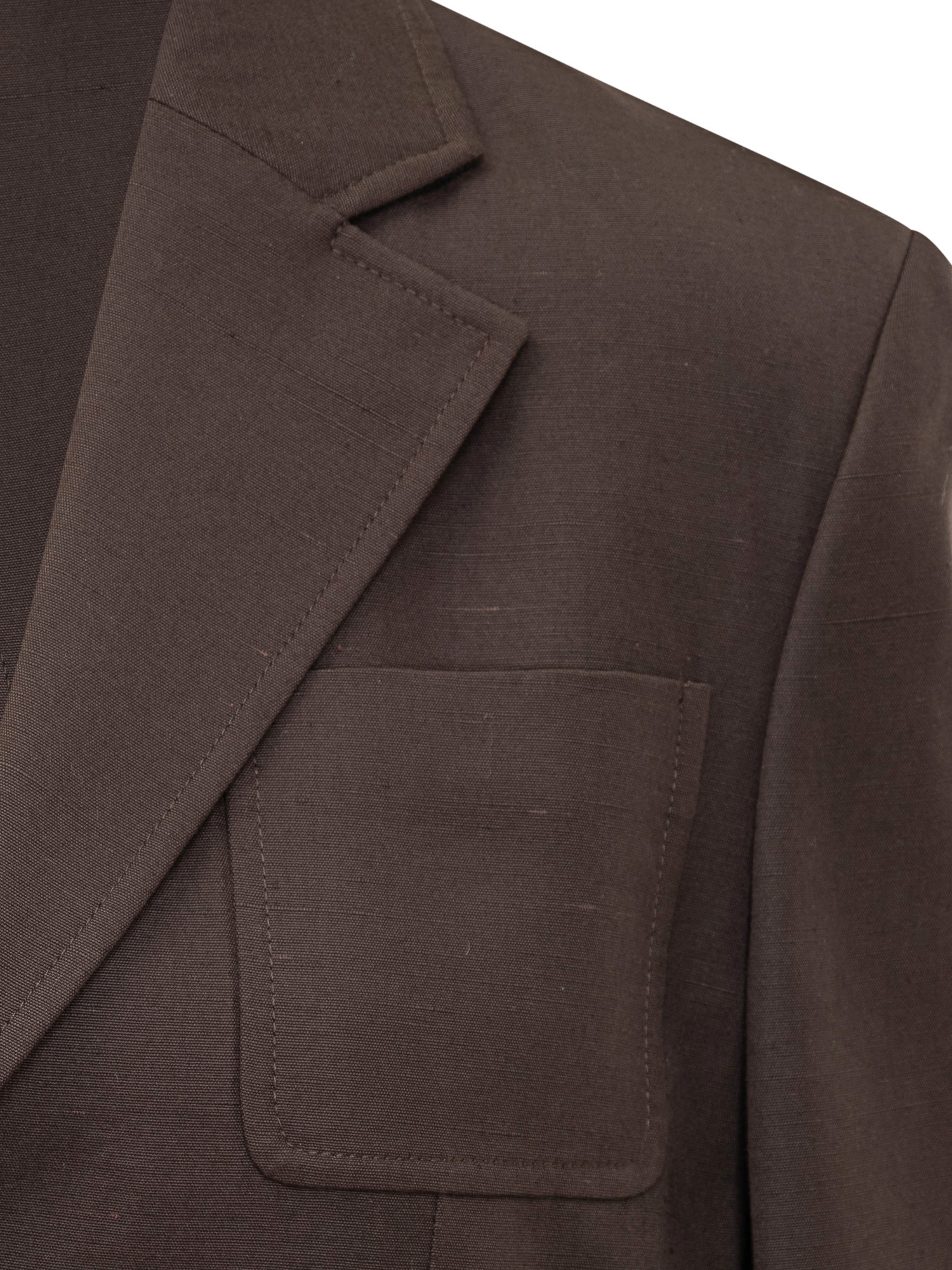 Jw Anderson Belted Pocket Jacket In Brown