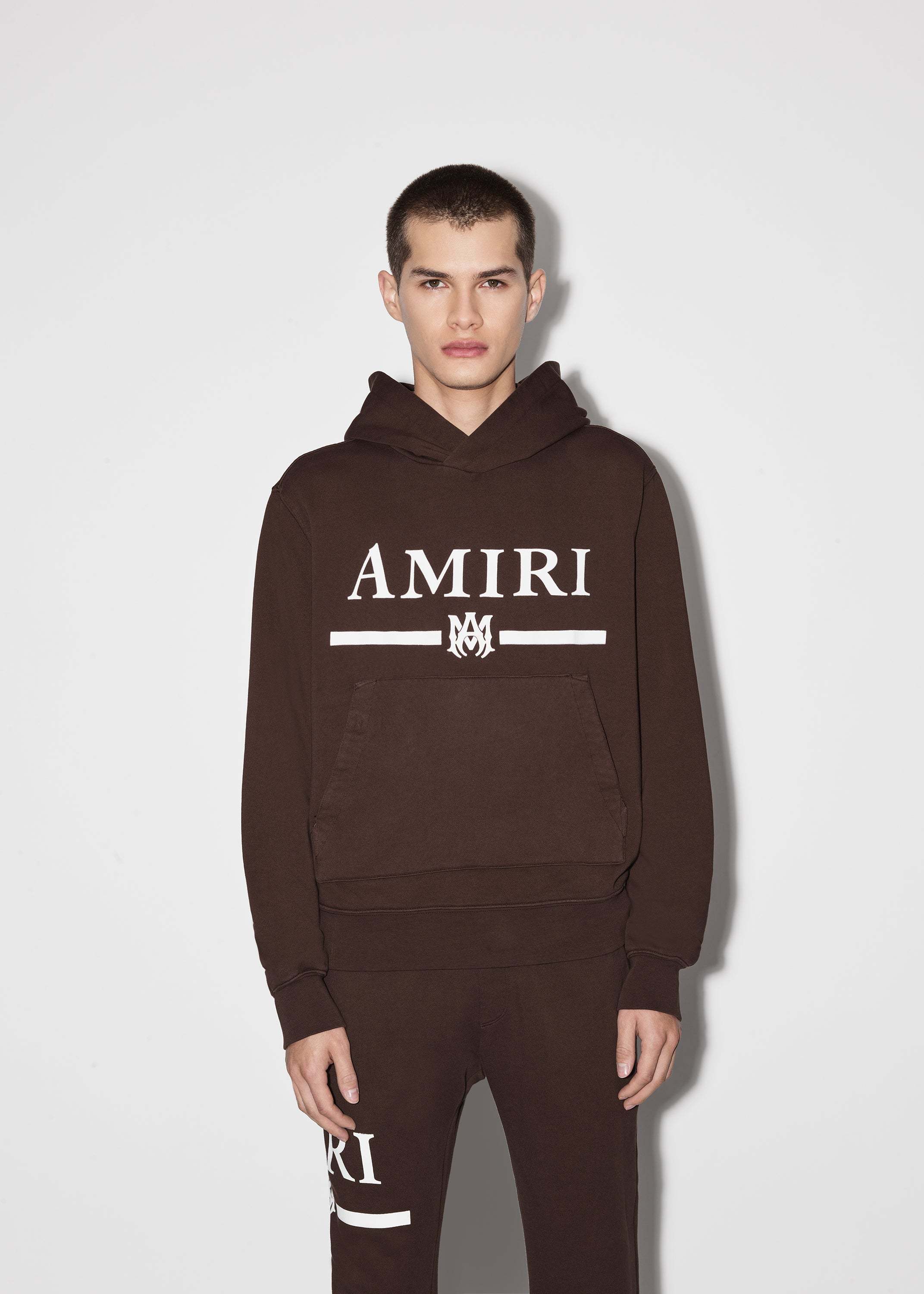 AMIRI LOGO HOODED HOODED SWEATER