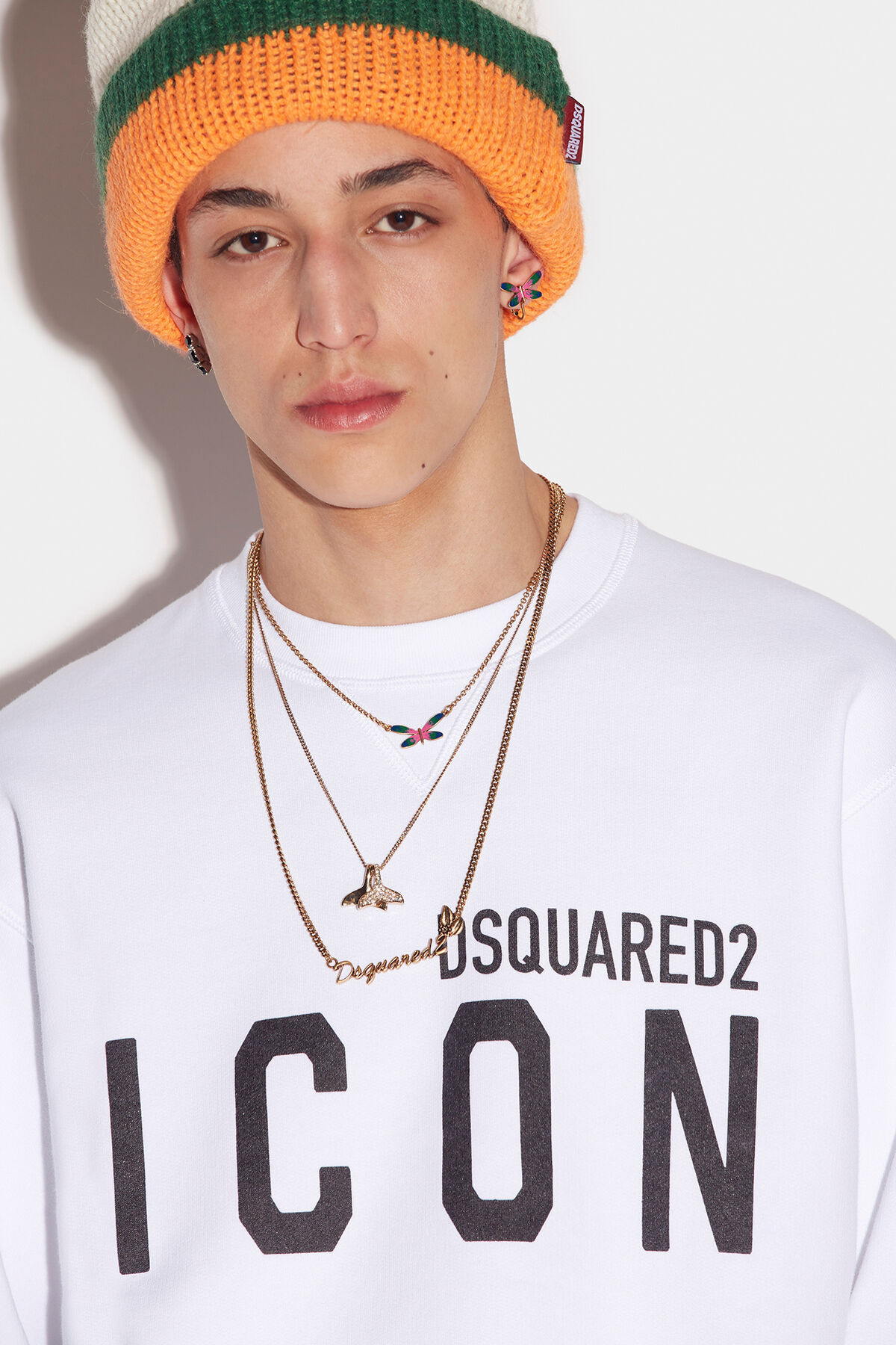 Dsquared2 Sweaters In White