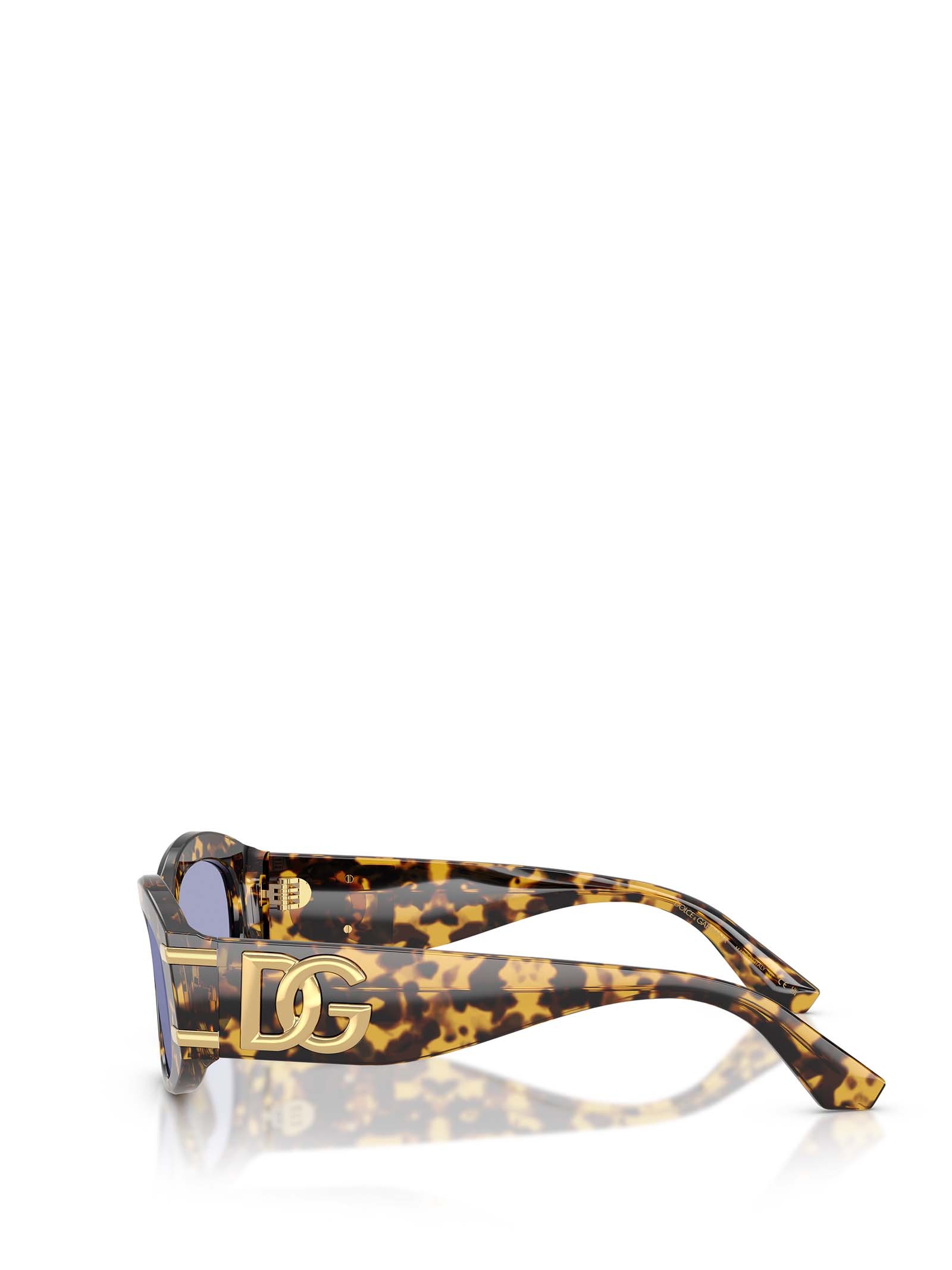 Dolce & Gabbana Full Frame Sunglasses In Brown