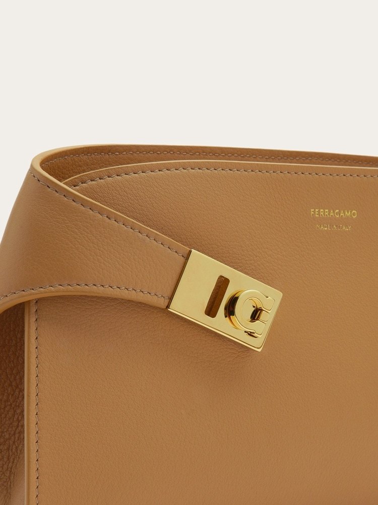 Ferragamo Mini Hug Crossbody Bag In Brown