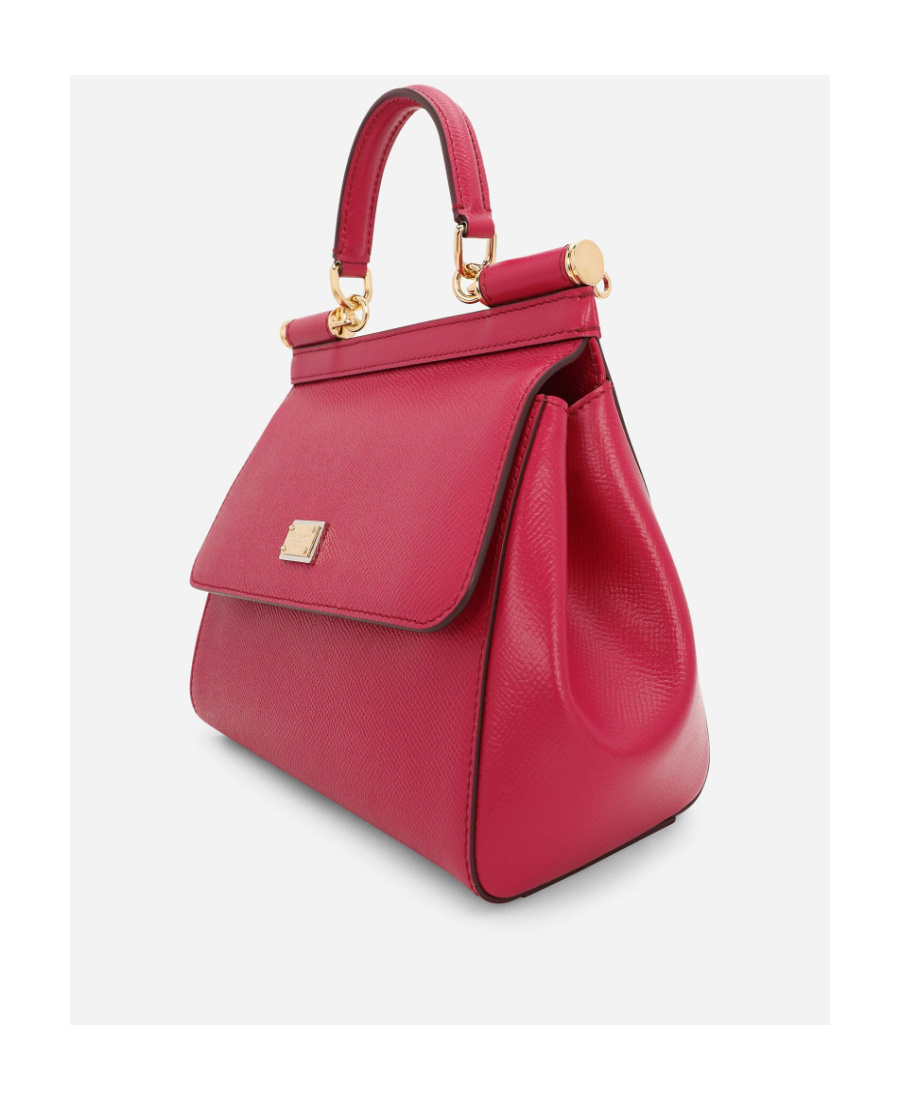 Dolce & Gabbana Premium Black Tote Bag For Women In Red