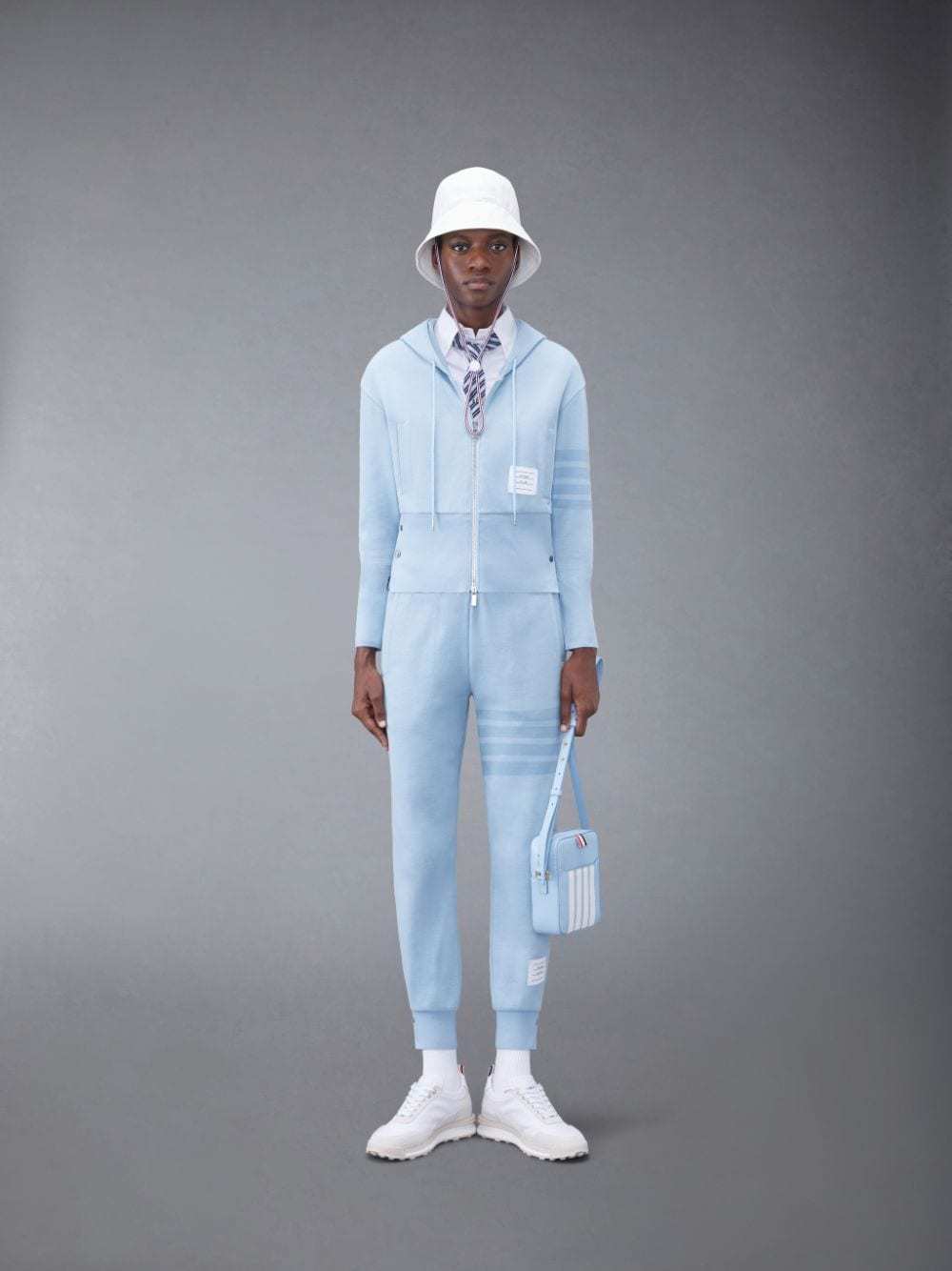 Thom Browne Sweatpants In Blue