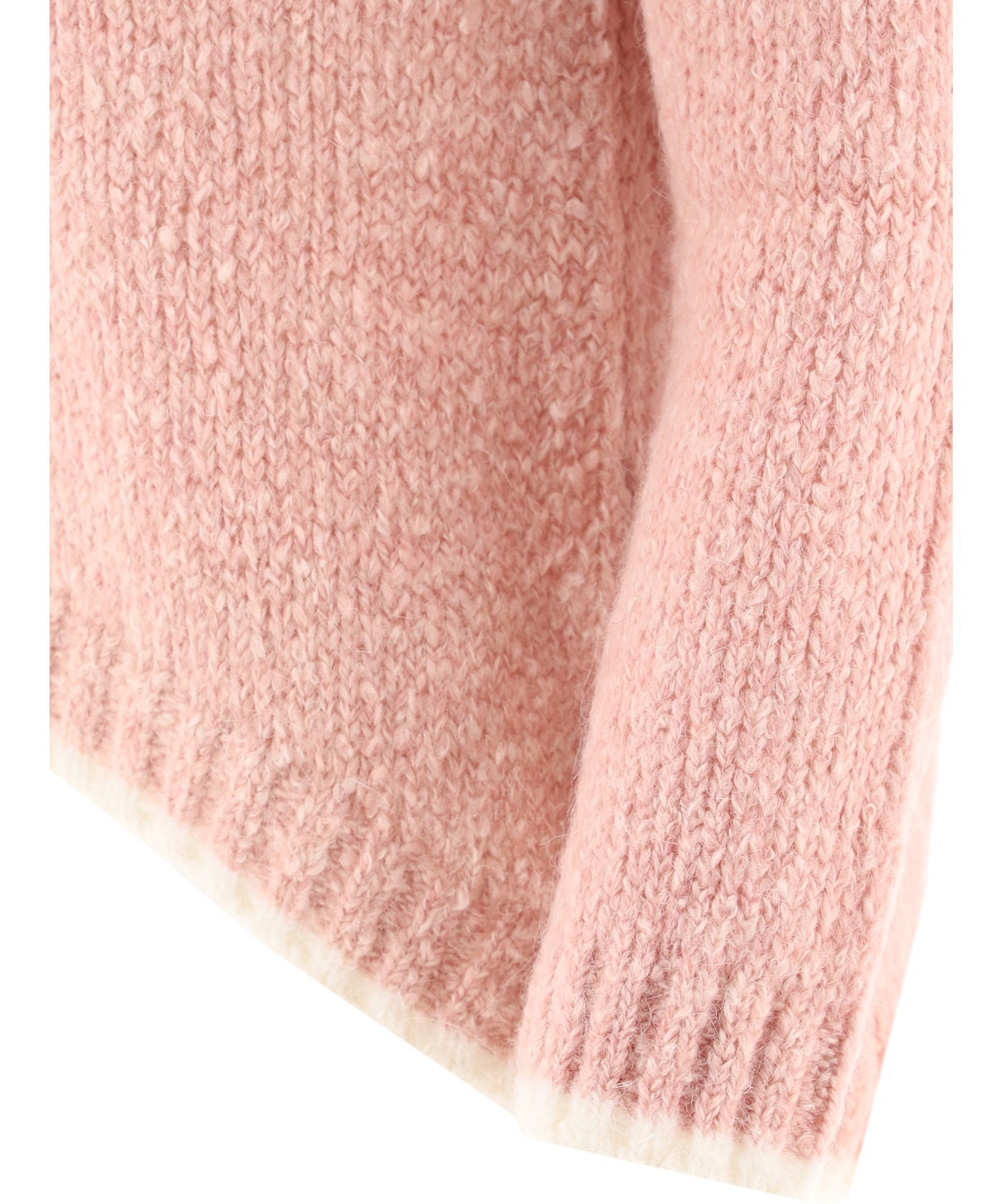 Aspesi Ribbed Crewneck Jumper In Pink