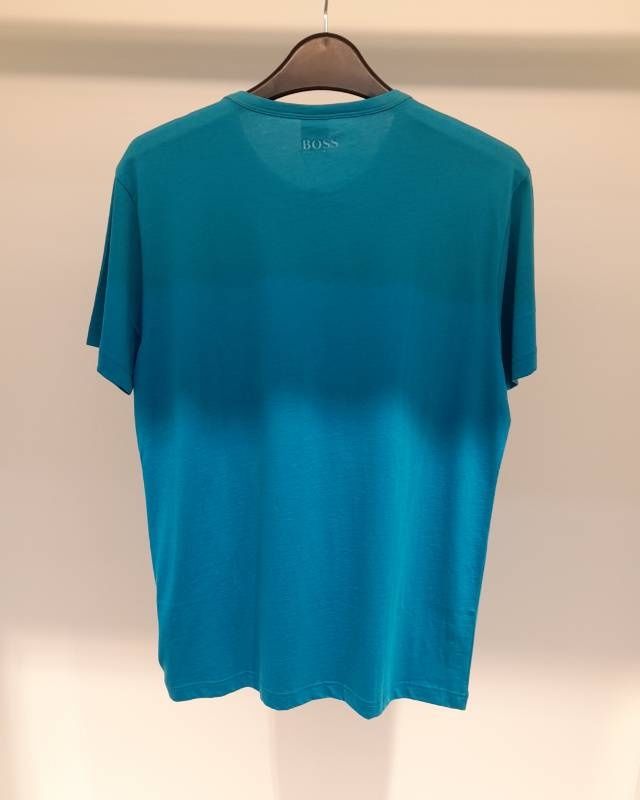 Hugo Boss Item O-neck Short-sleeved T-shirt In Blue