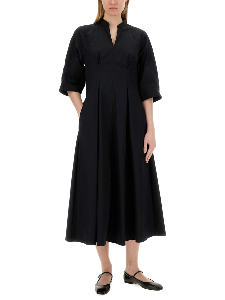 Aspesi Long Dress In Black
