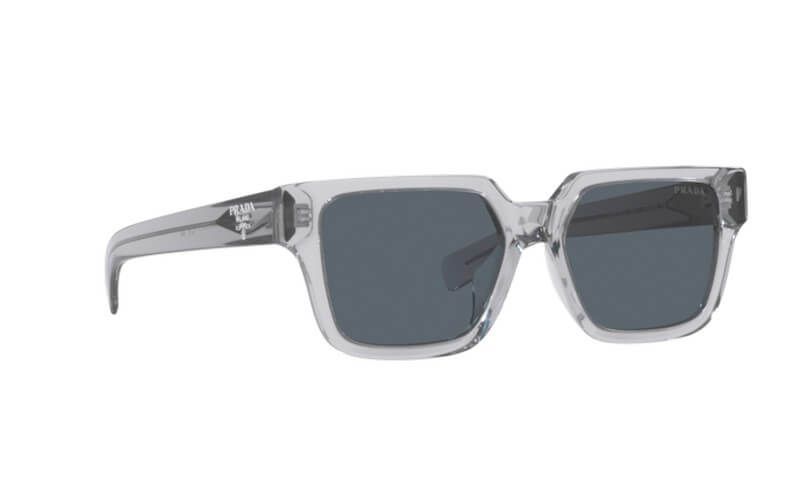 Prada Eyewear Rectangular Frame Sunglasses In Green