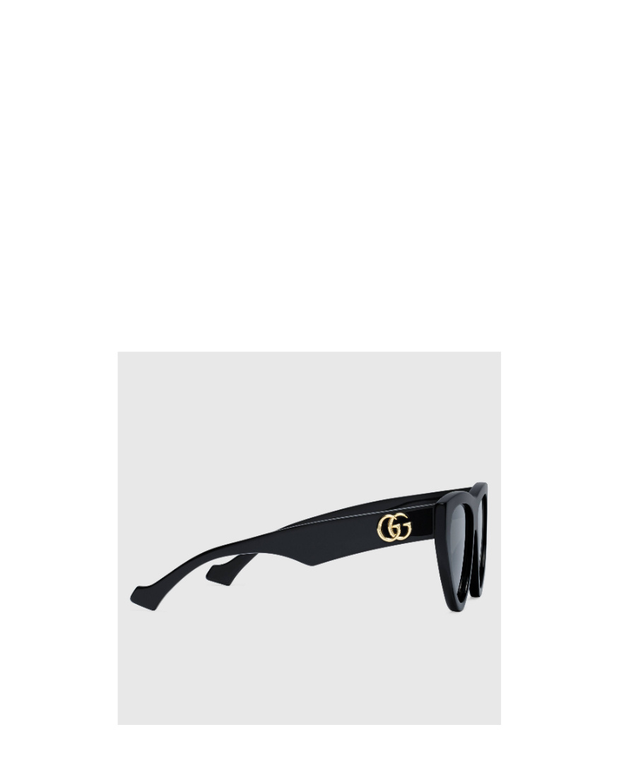Gucci Cat-eye Frame Sunglasses In Gray