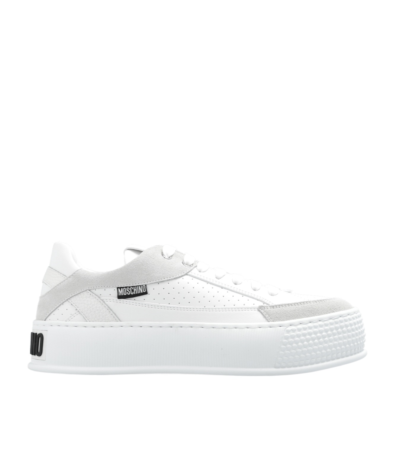 Moschino Round In White