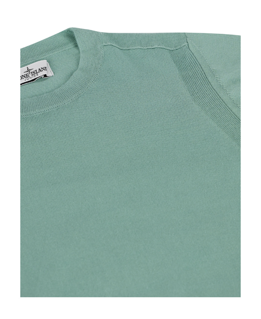 STONE ISLAND LOGO SWEATER