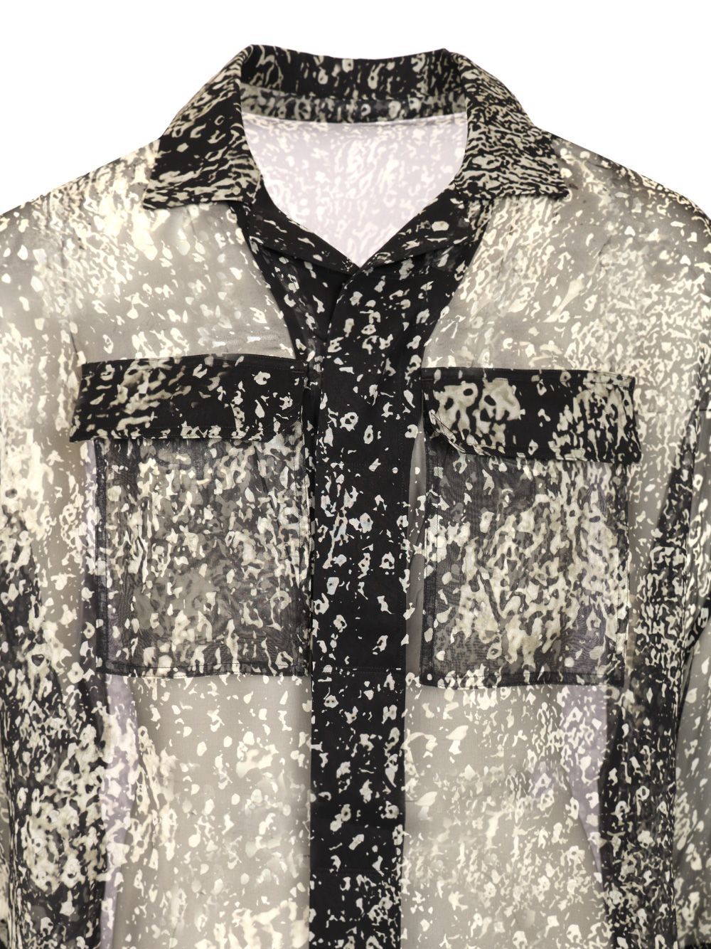 Rick Owens Magnum Tommy Silk Shirt