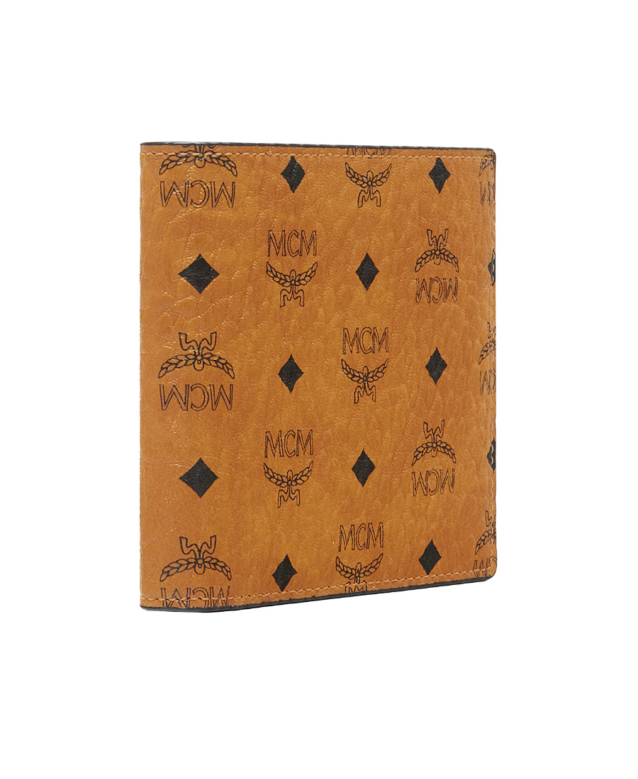 Mcm Canvas Bifold Wallet Visetos Print