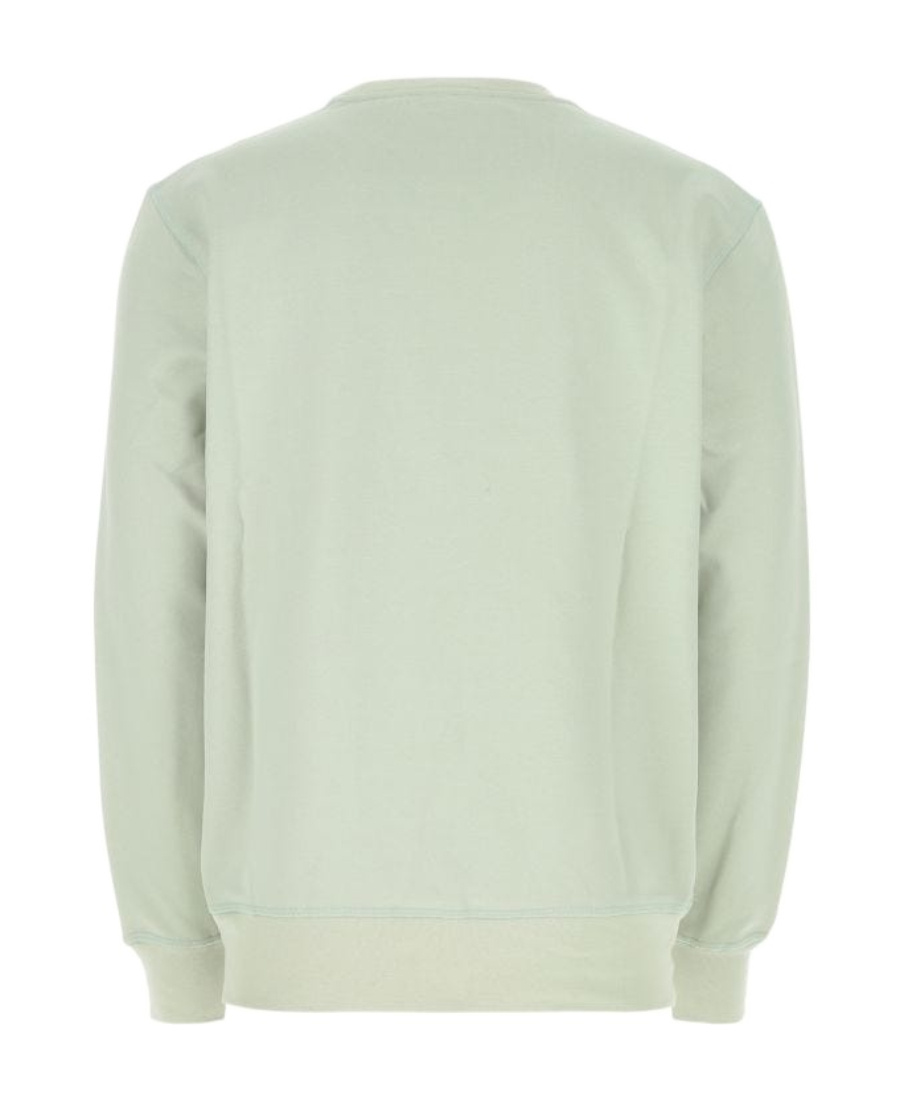 Alexander Mcqueen Alexander Mc Queen Sweatshirt With Logo Embroidery In Green