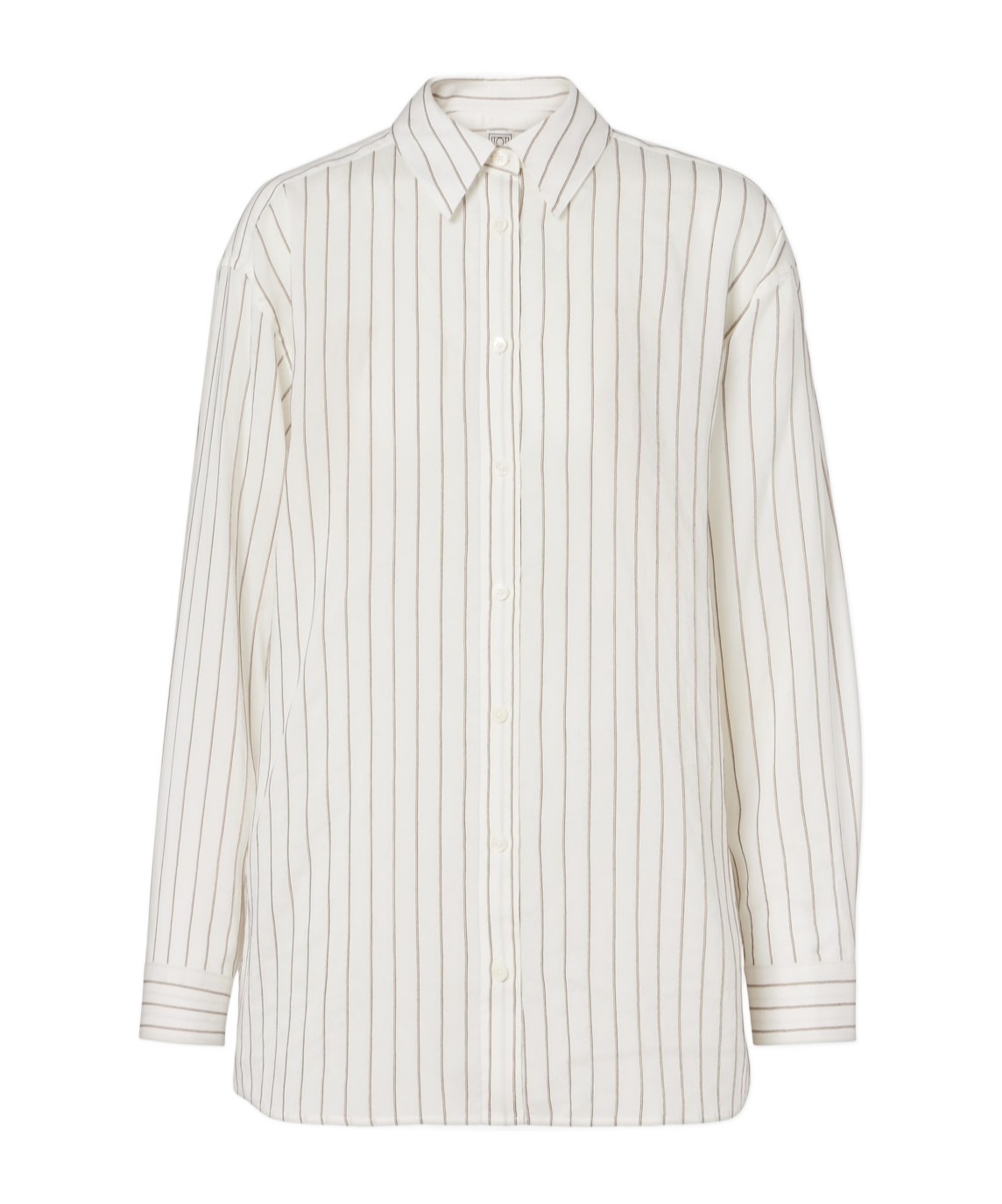 Totême Striped Shirt In White