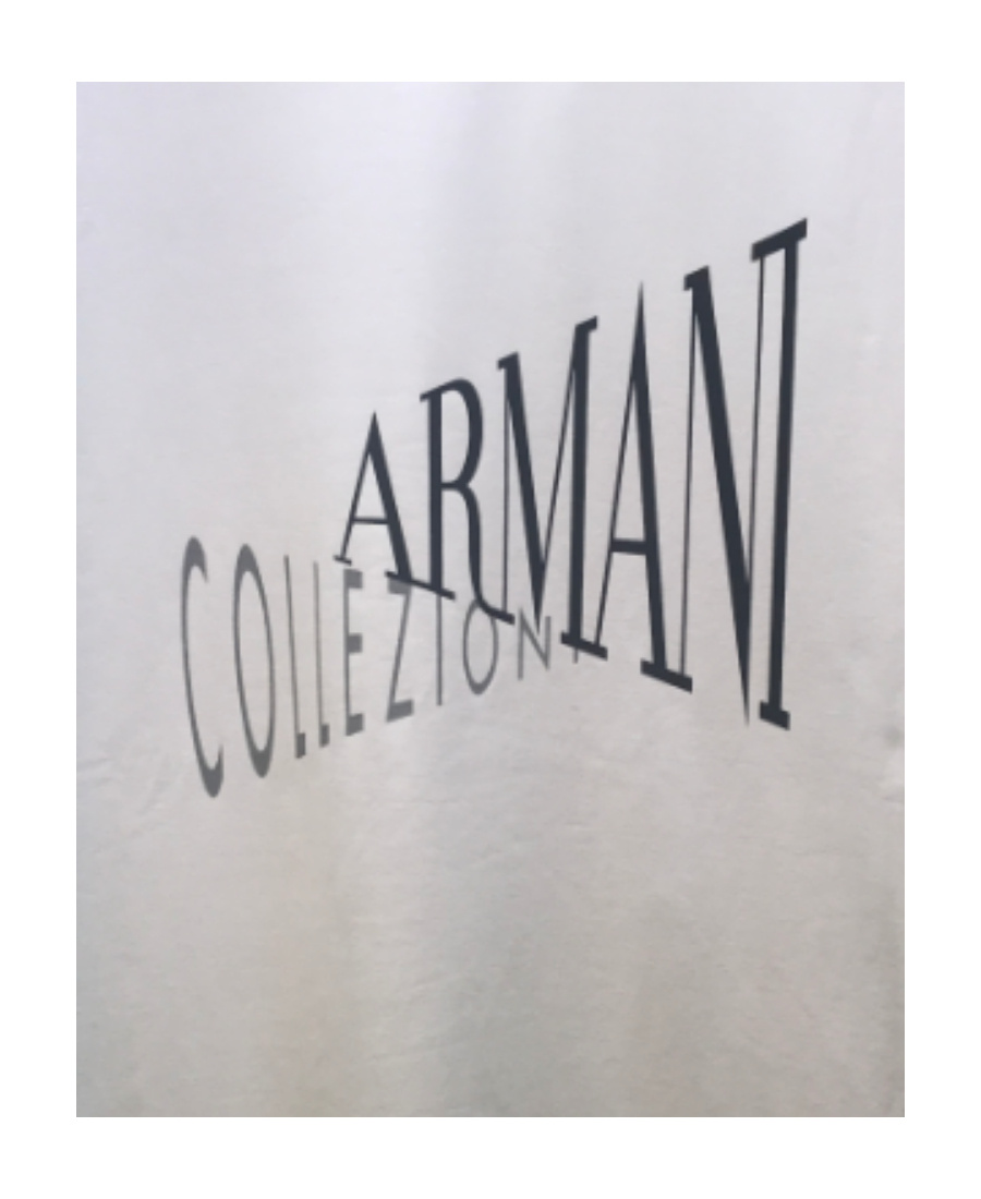 ARMANI COLLEZIONI LOGO DETAILS SHORT-SLEEVED T-SHIRT