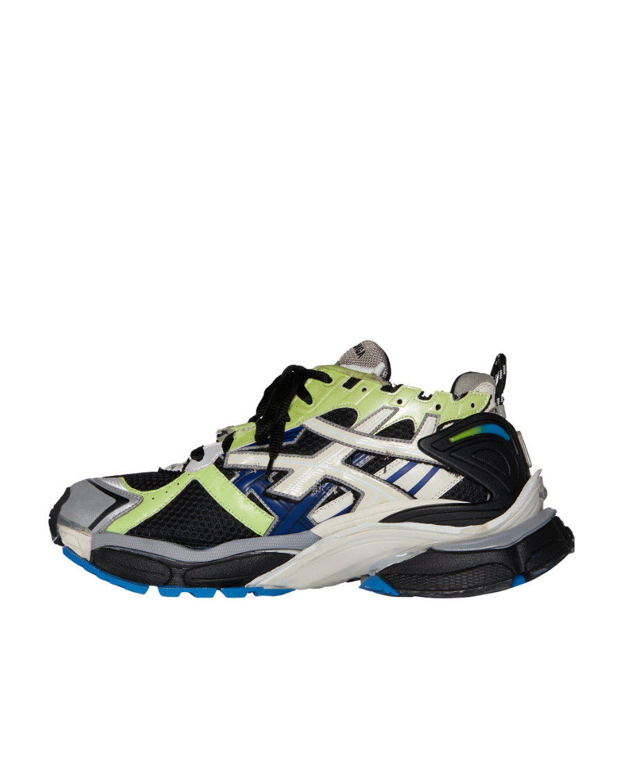 BALENCIAGA PANELLED CHUNKY-SOLE SNEAKERS