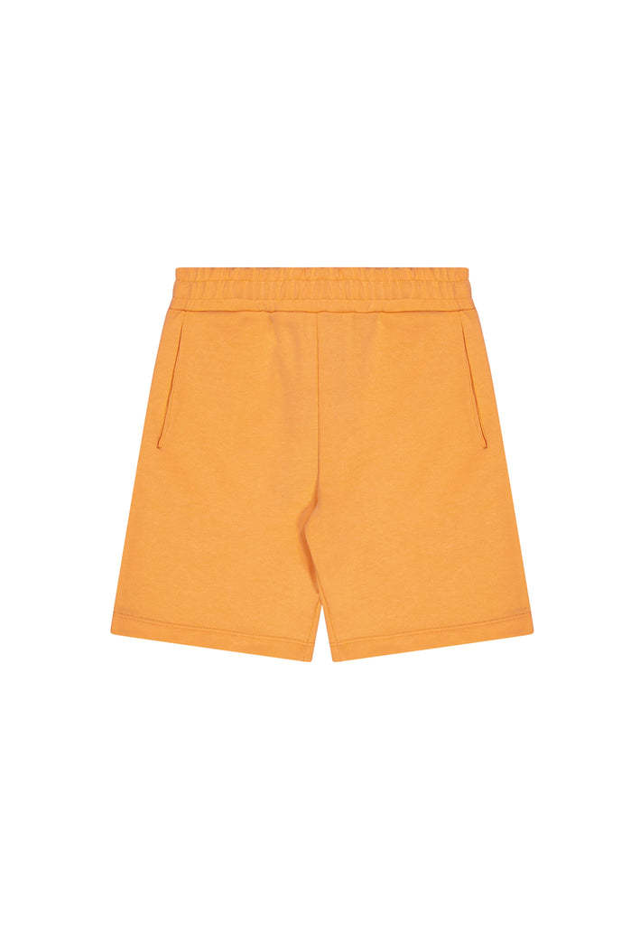 Barrow Logo-print Shorts In Orange