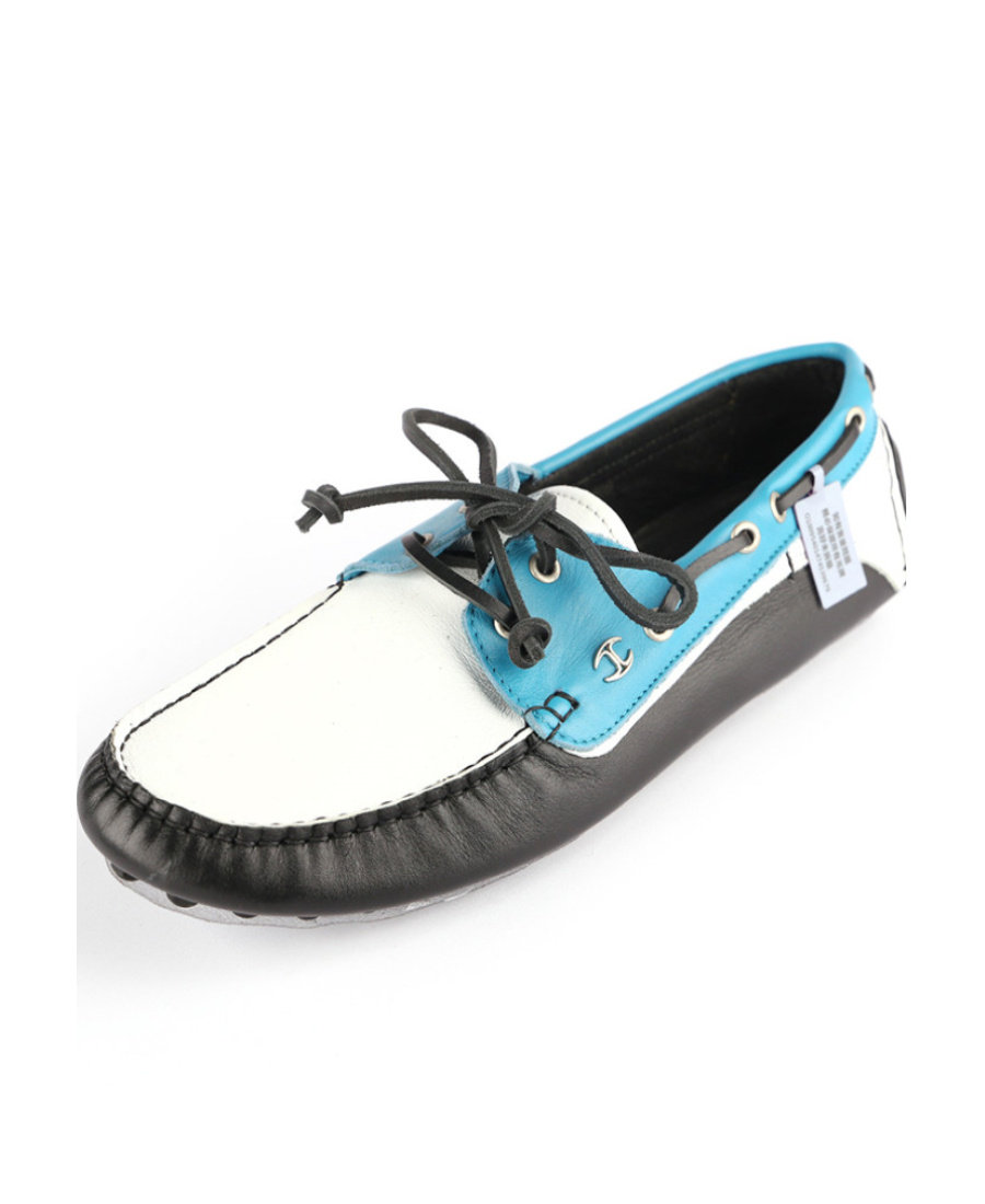 Just Cavalli Tie Business Casual Shoes In Black