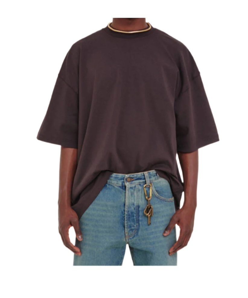 Darkpark Mick Crewneck T-shirt In Brown
