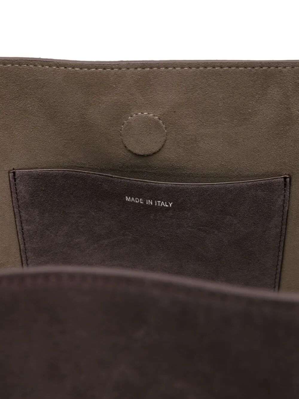 Studio Nicholson Suede Shoulder Bag In Brown