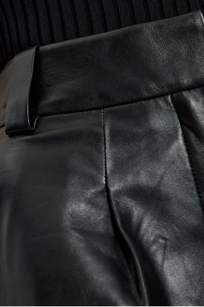 Iro Belt Loop Shorts In Black