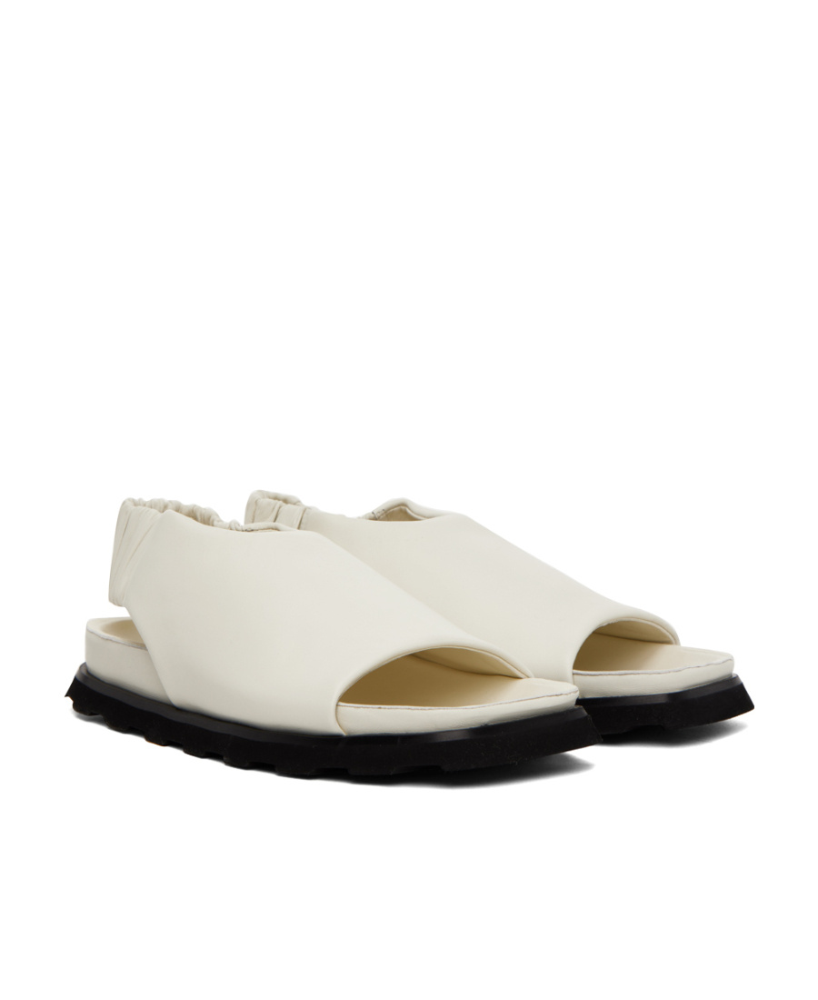 PROENZA SCHOULER SQUARE HEAD FLAT-SOLED SANDALS 