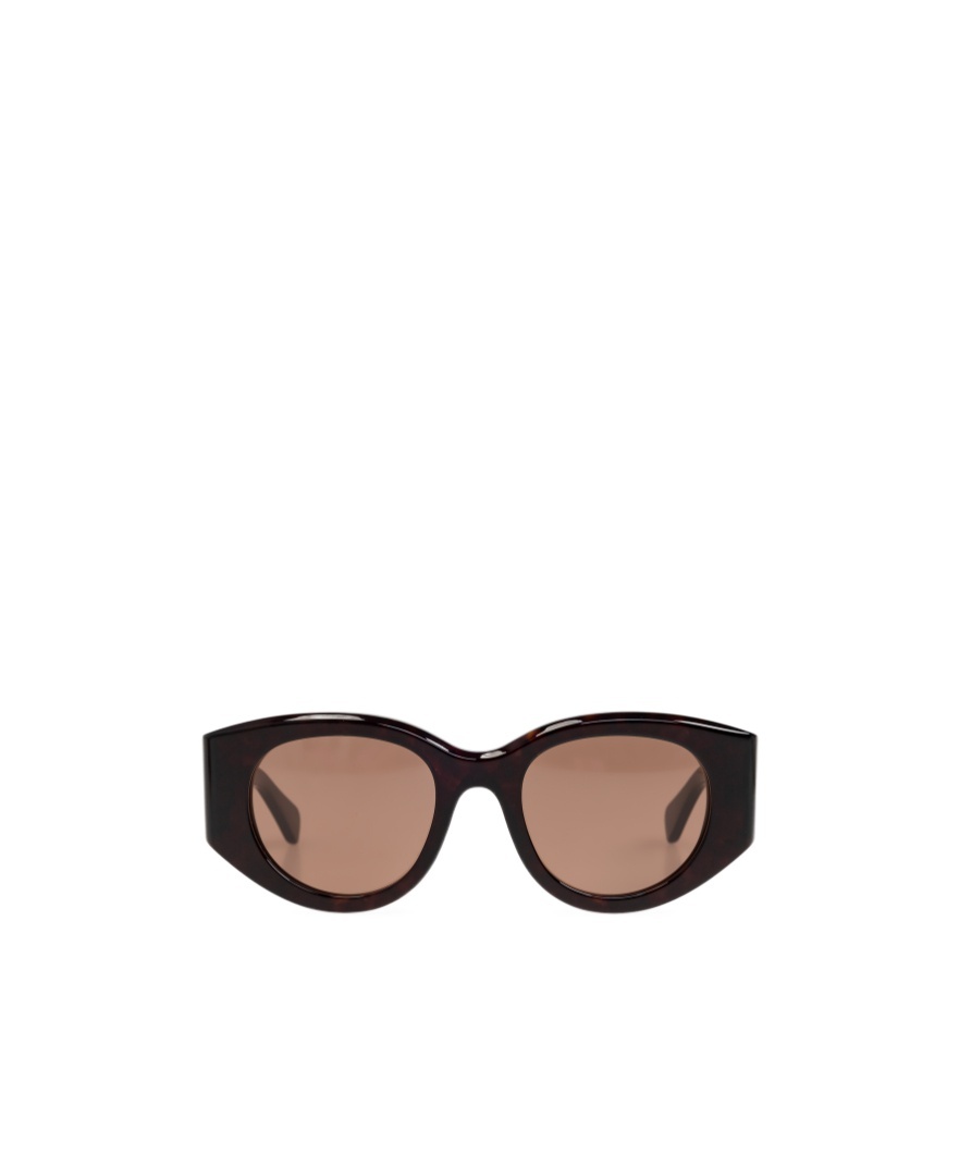 Chloé Logo Sunglasses In Black