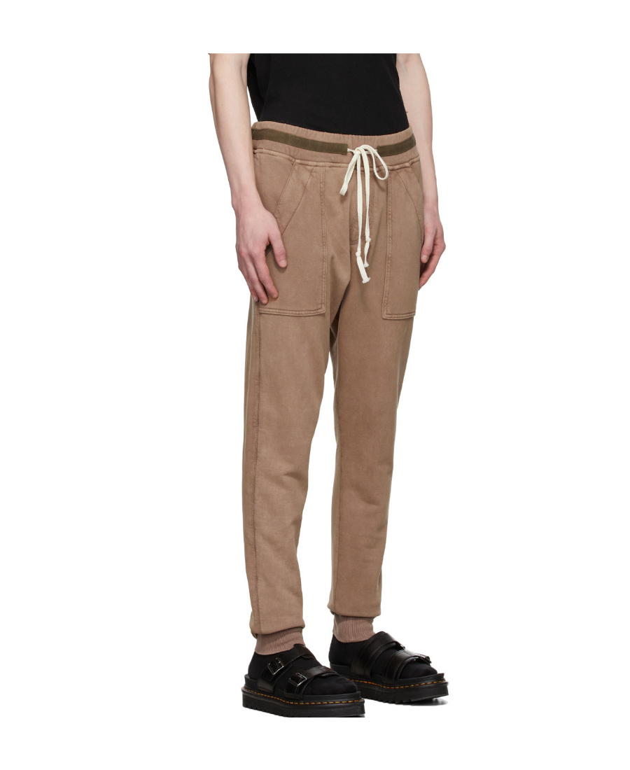 Greg Lauren Brown Rope Sweatpants In Brown