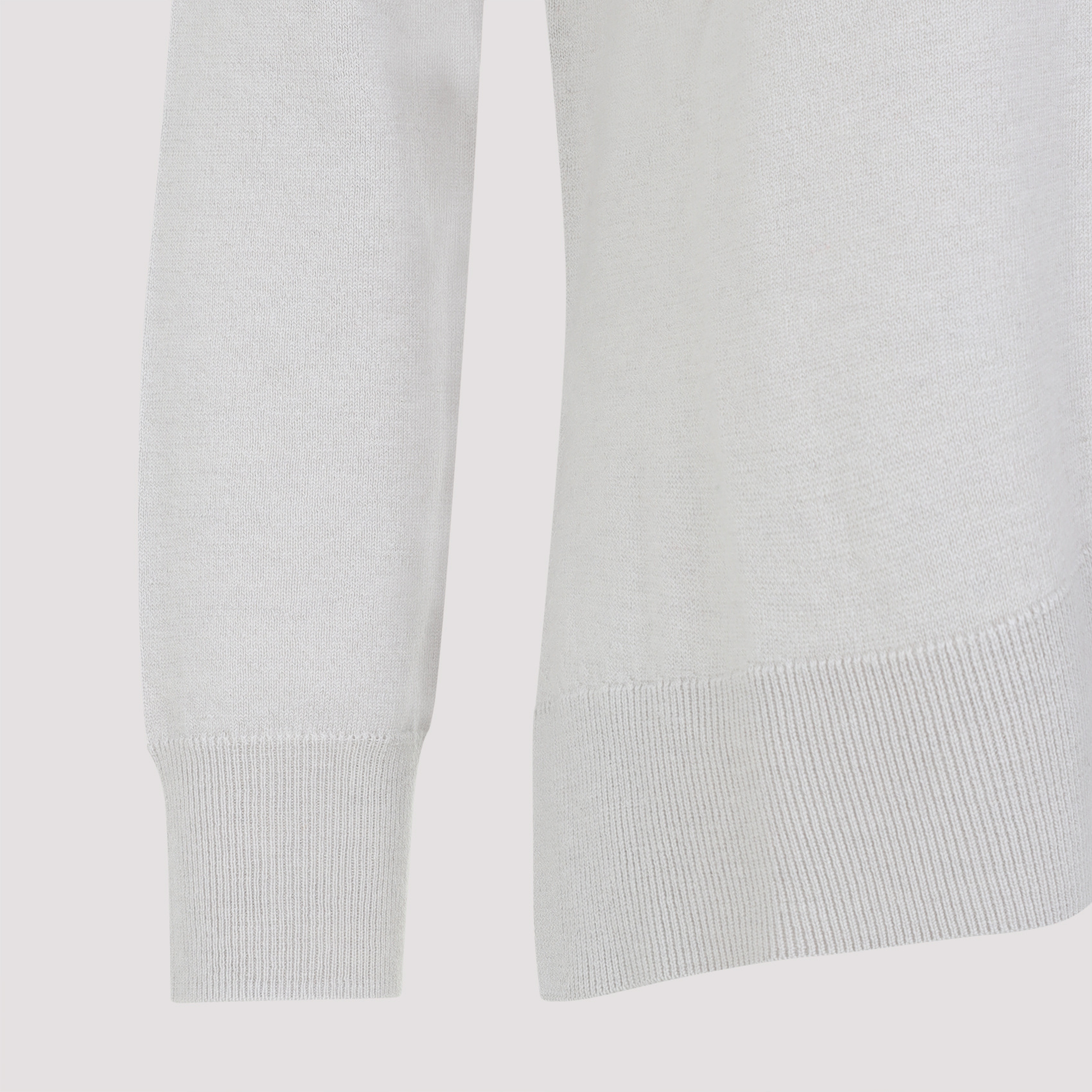 Max Mara 's Crewneck Long-sleeved Jumper In White