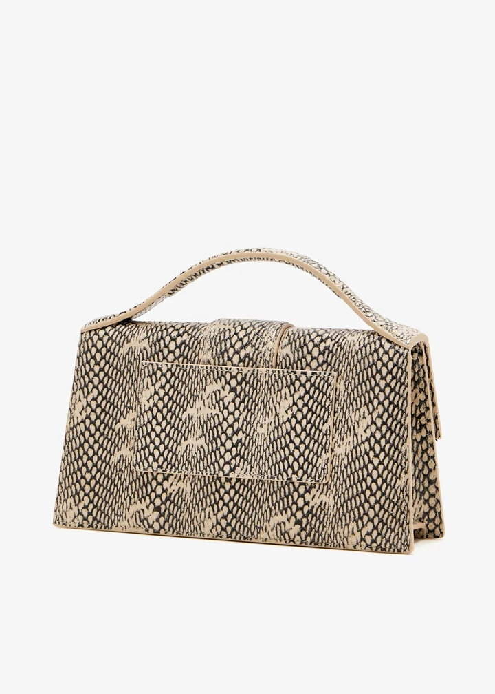 Jacquemus Flap Shoulder Bag In Brown