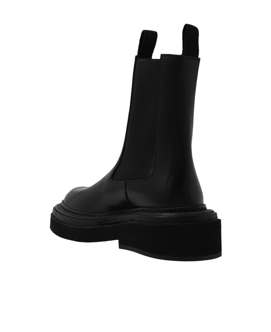 Marsèll Chunky Leather Boots In Black