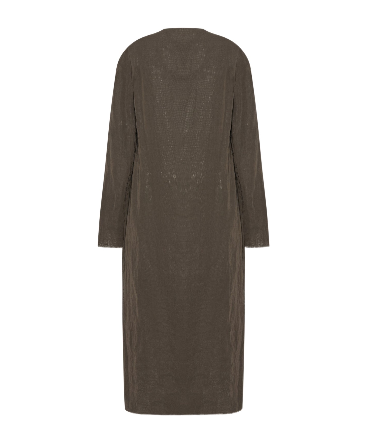 The Row Catia Dress In Cotton In Brown