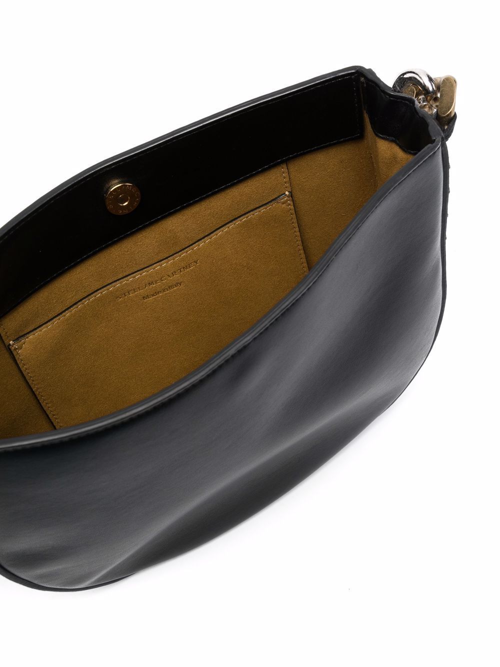 Stella Mccartney Medium Frayme Shoulder Bag In Black