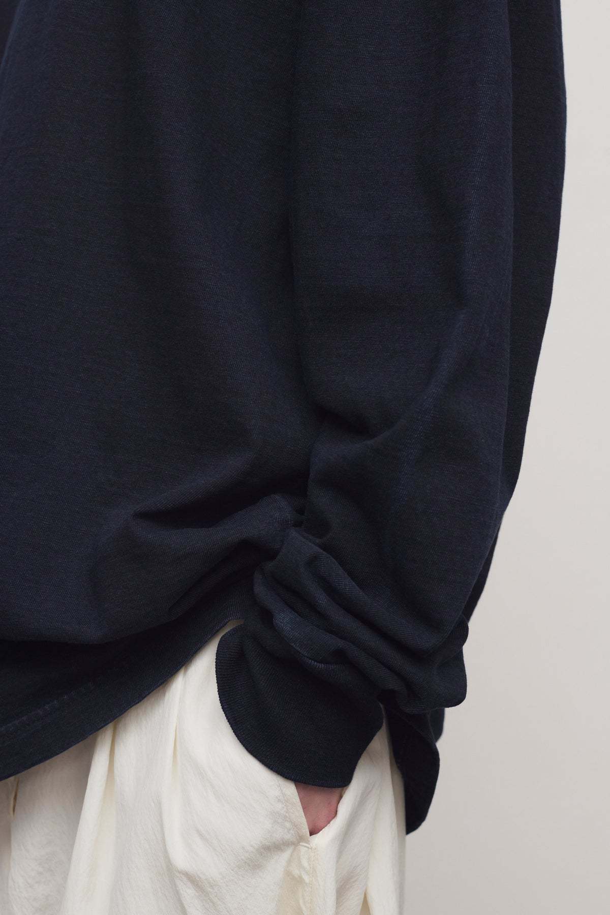 The Row Raveena Pure Cotton T-shirt In Purple