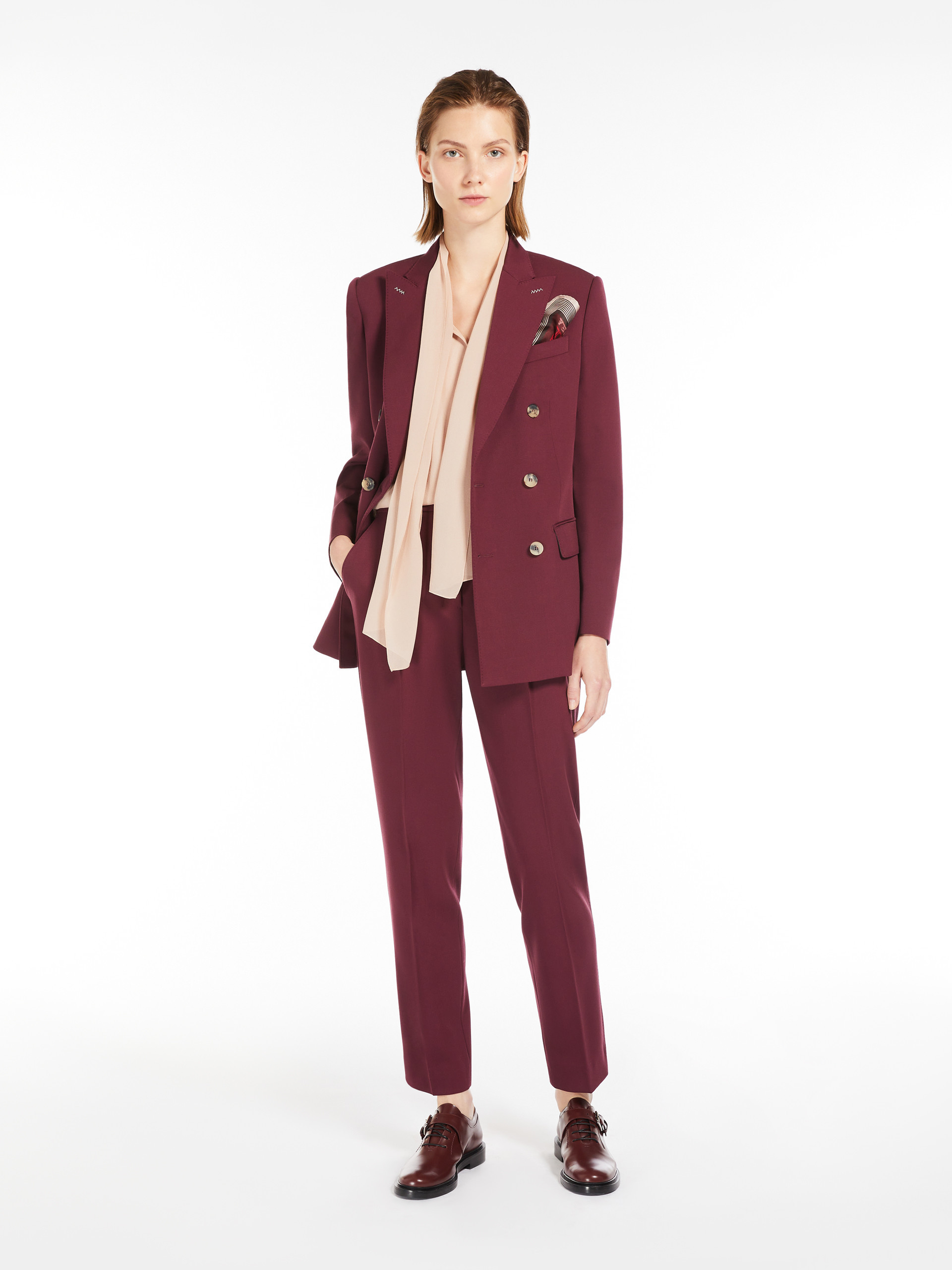 Max Mara Wool Double-breasted Blazer