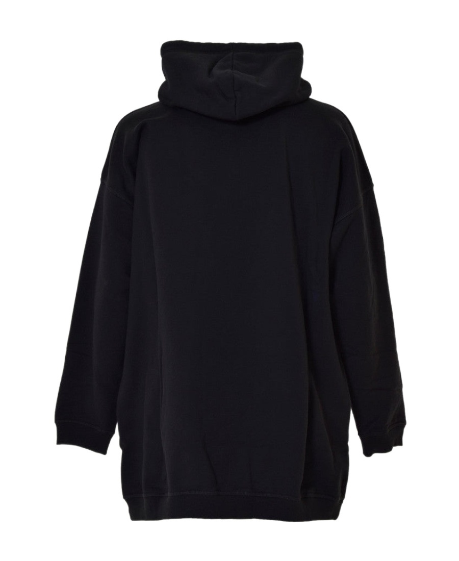 Dsquared2 Logo-printed Drawstring Hoodie In Black