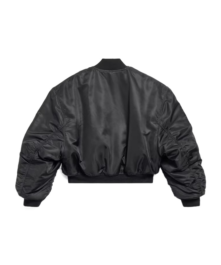 Balenciaga Women's Standard Bomber Jacket In Black In Black