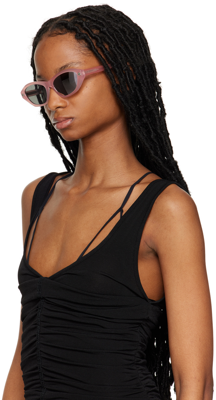 Givenchy Logo Sunglasses In White