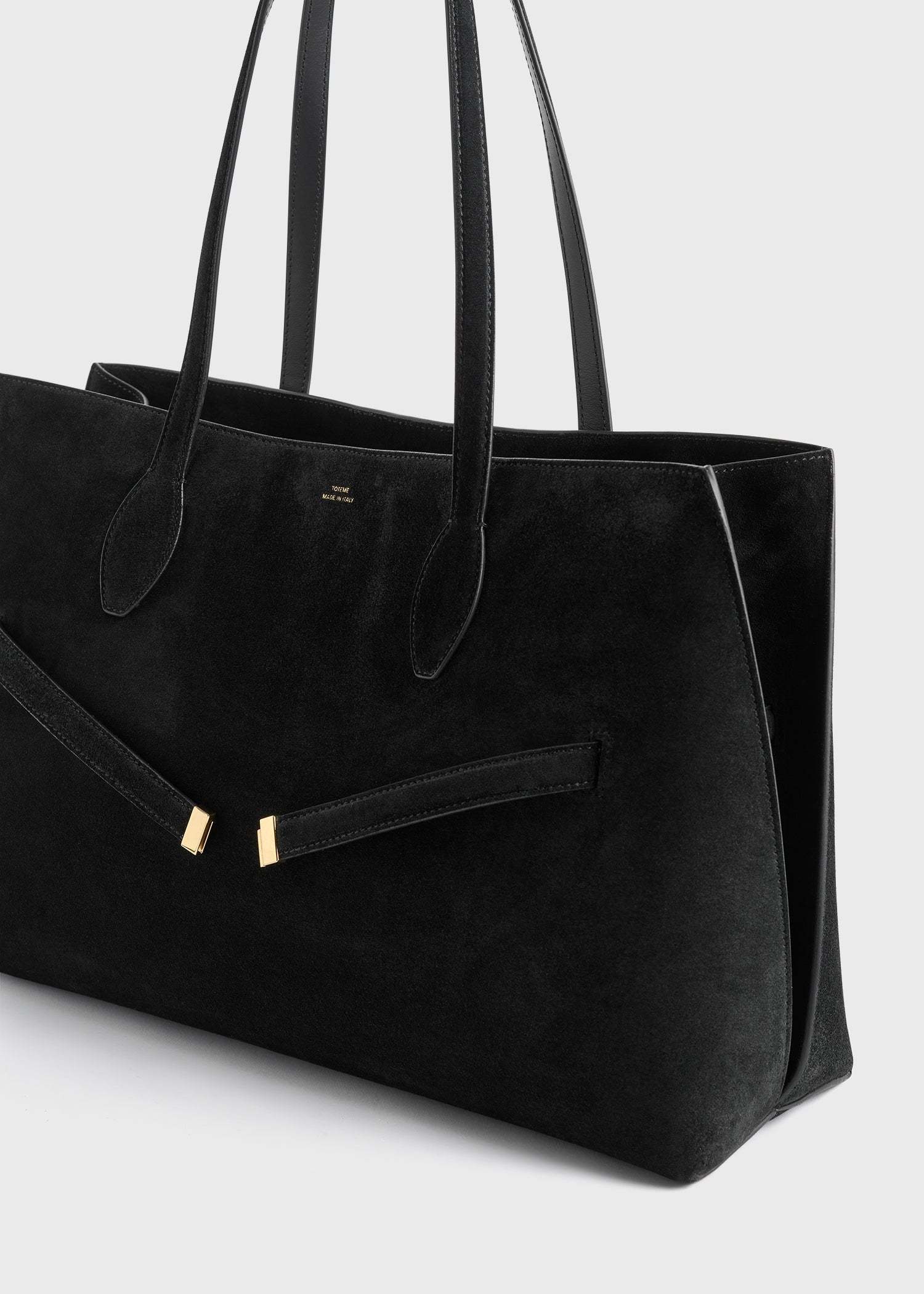 Totême Suede Lounge Tote Black