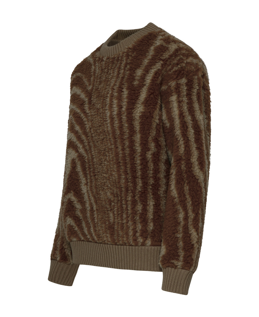 STELLA MCCARTNEY STELLA MCCARTNEY GRAPHIC PATTERN CREWNECK SWEATSHIRT