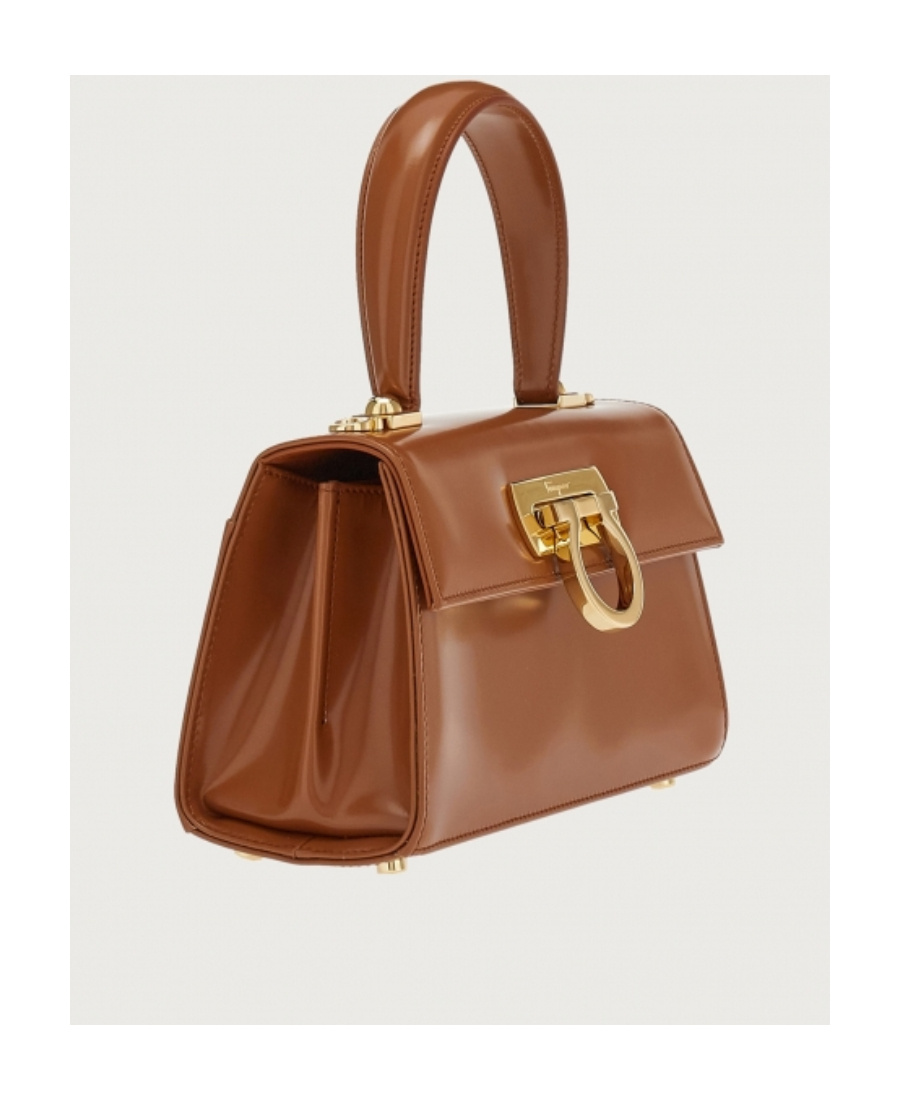 FERRAGAMO SALVATORE FERRAGAMO ICONIC TOP HANDLE BAG