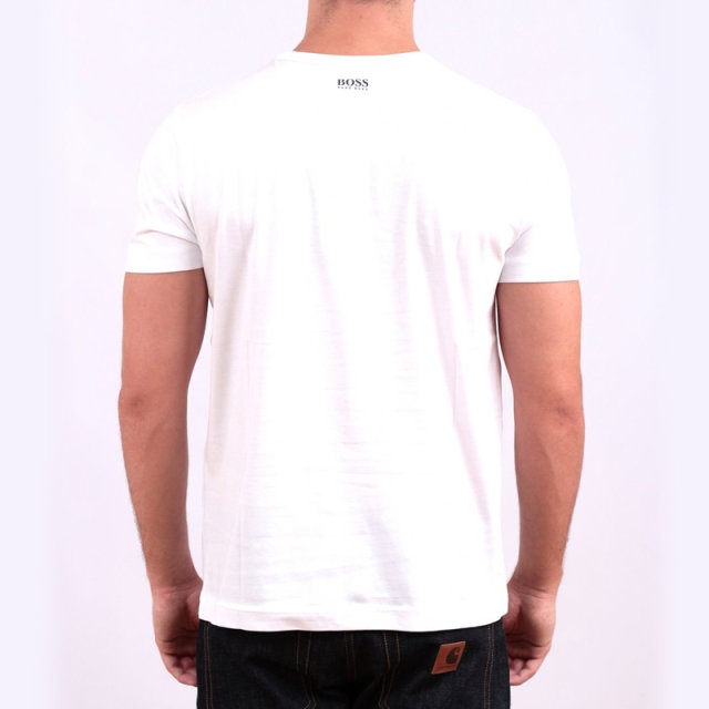 HUGO BOSS LOGO DETAILS T-SHIRT