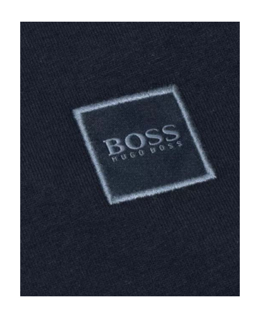 Hugo Boss Round-necked T-shirt In Black